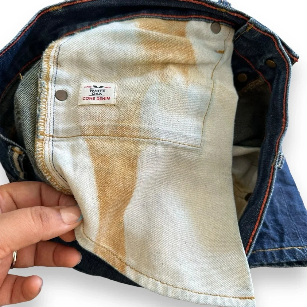 Men's Raleigh Denim Straight Jeans - Blue - Picture 13 of 14